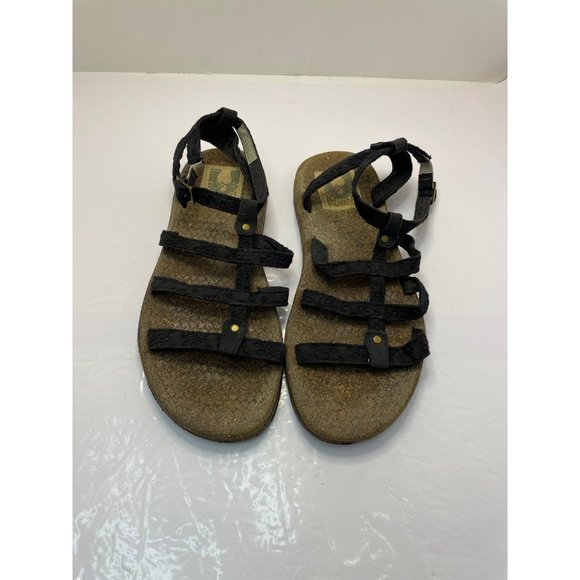 Simple Green Toe Ecofriendly Sandals 7 - Picture 2 of 7